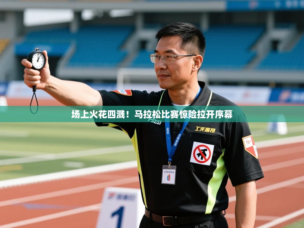 场上火花四溅！马拉松比赛惊险拉开序幕  第2张