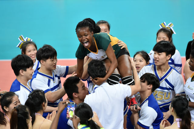 印度击败南非队取得排球胜利 印度击败南非队取得排球胜利