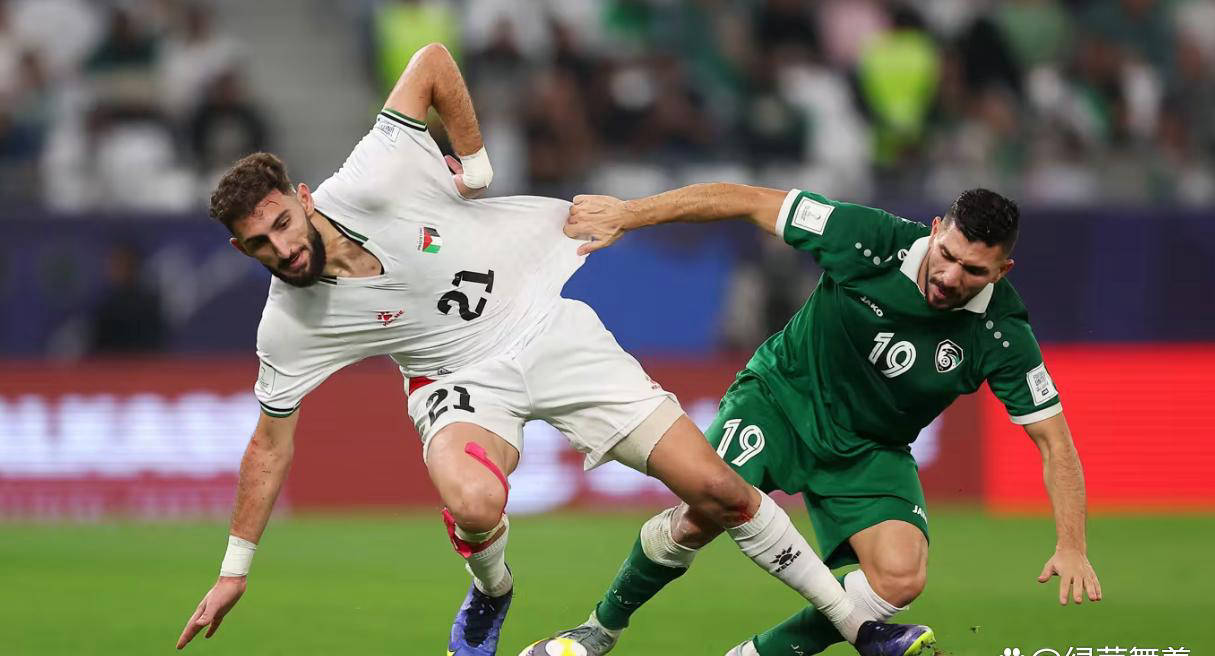 巴勒斯坦队在锦标赛中取得胜利